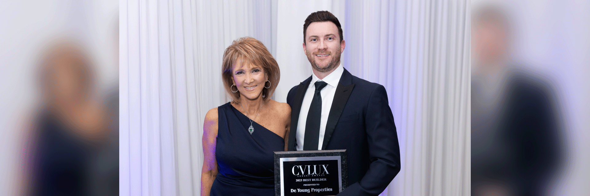 De Young Properties Wins Best Builder Award at the 2023 CVLUX Luxury Awards!